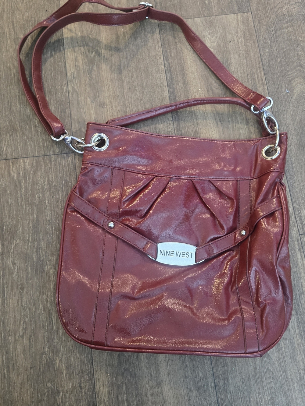 Nine West Women's Red Shoulder Bag